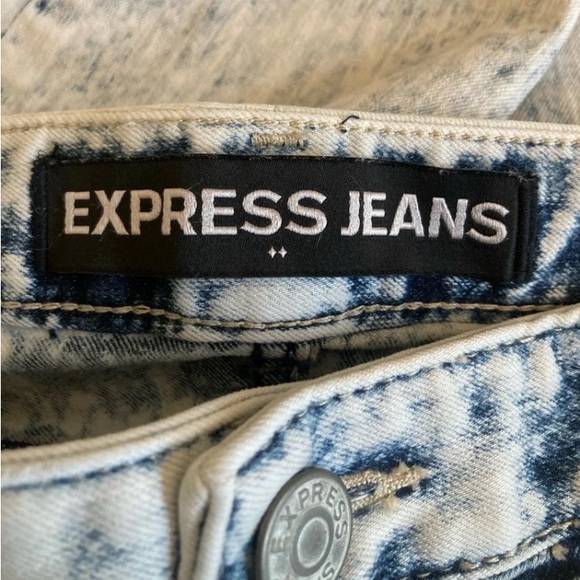 Express Stella Size 8 Legging Low-Rise Vintage Jeans Excellent Condition - Picture 2 of 5